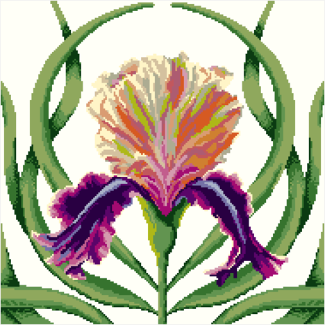 Appleton Iris-istible kit arazzo iris