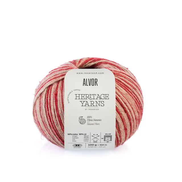 Rosarios4 Alvor Print filato primaverile multicolore