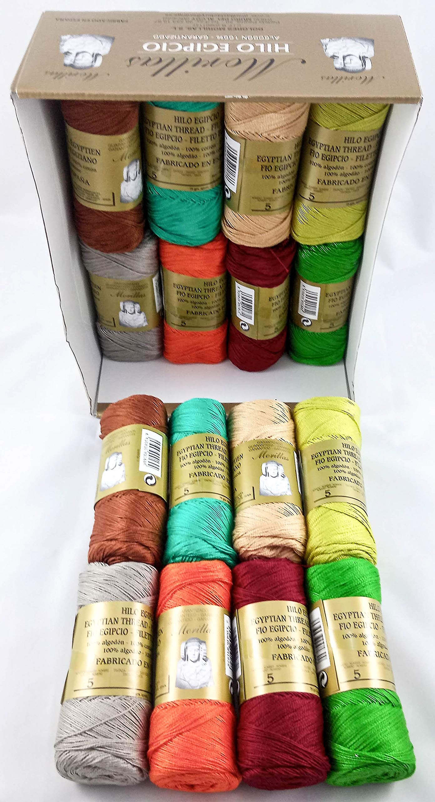 Morillas Zepelines Ne 5/2 cotone perlato serie 3 16x75g