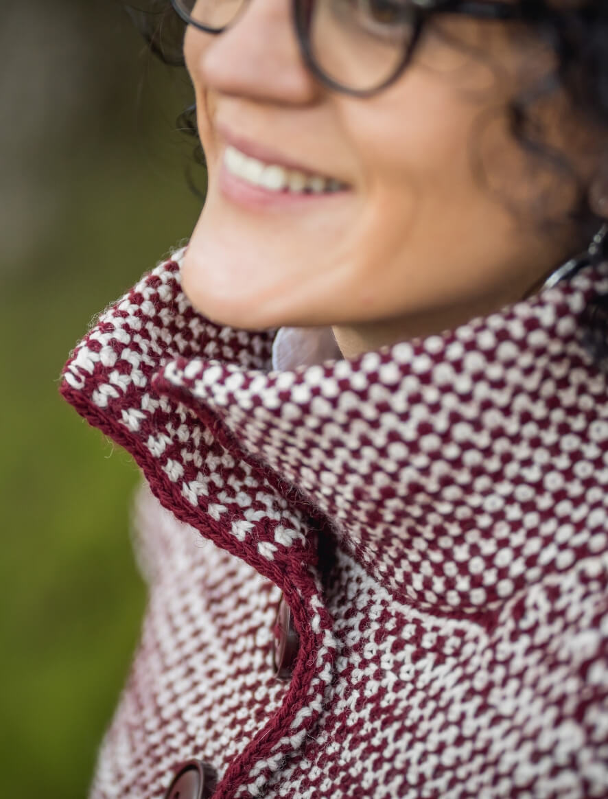 Rosarios4 243 Casaco Amalia schema cardigan donna