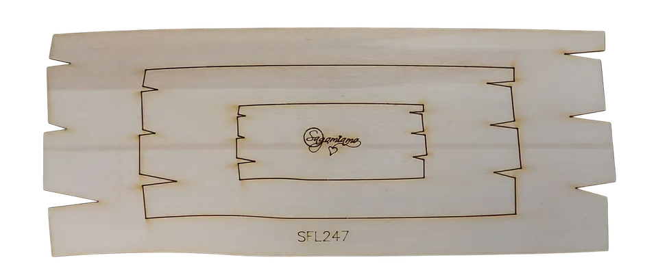 Il Filo di Arianna Sagomiamo SFL247 banner legno 30 cm
