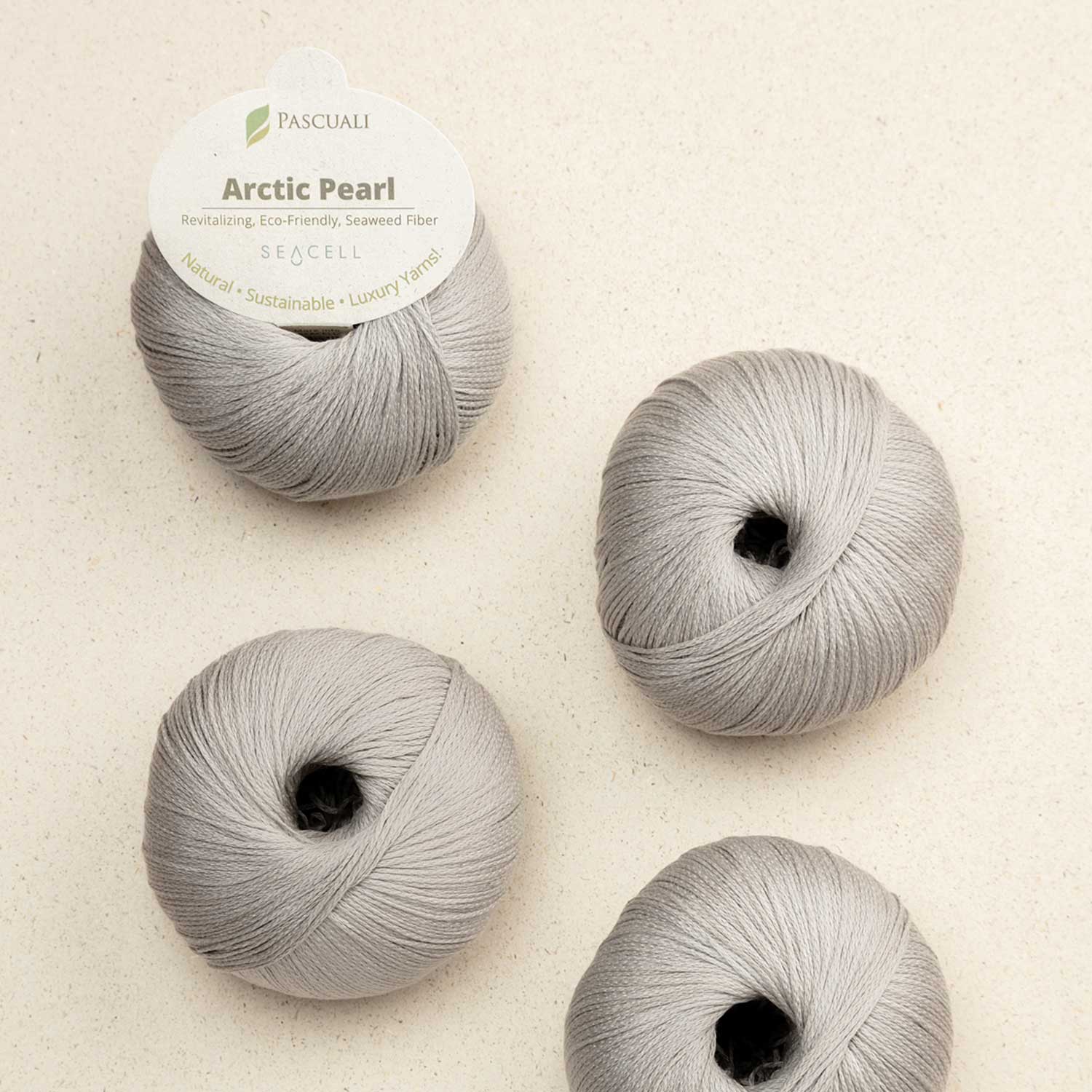 Pascuali Arctic Pearl filato vegano Seaweed 18