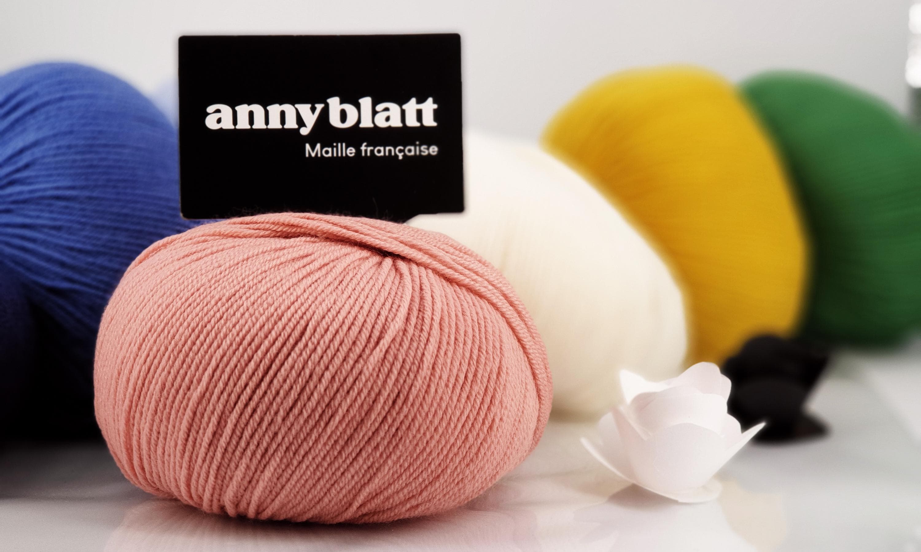 Anny Blatt Baby Blatt gomitolo merino bianco