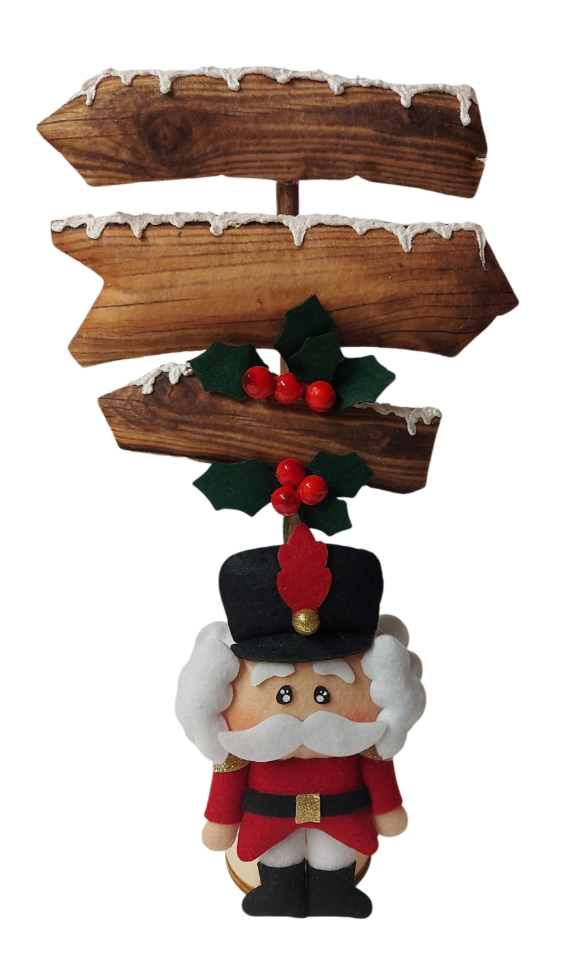 Il Filo di Arianna Soldatino SFL260 Kit Legno 15 cm Natale