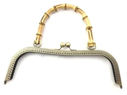 Il Filo di Arianna Clic Clac Rettangolo+Bamboo chiusura 27 cm