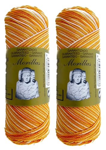 Morillas Zepelines Ne 5/2 cotone perlato giallo 28 2x75g