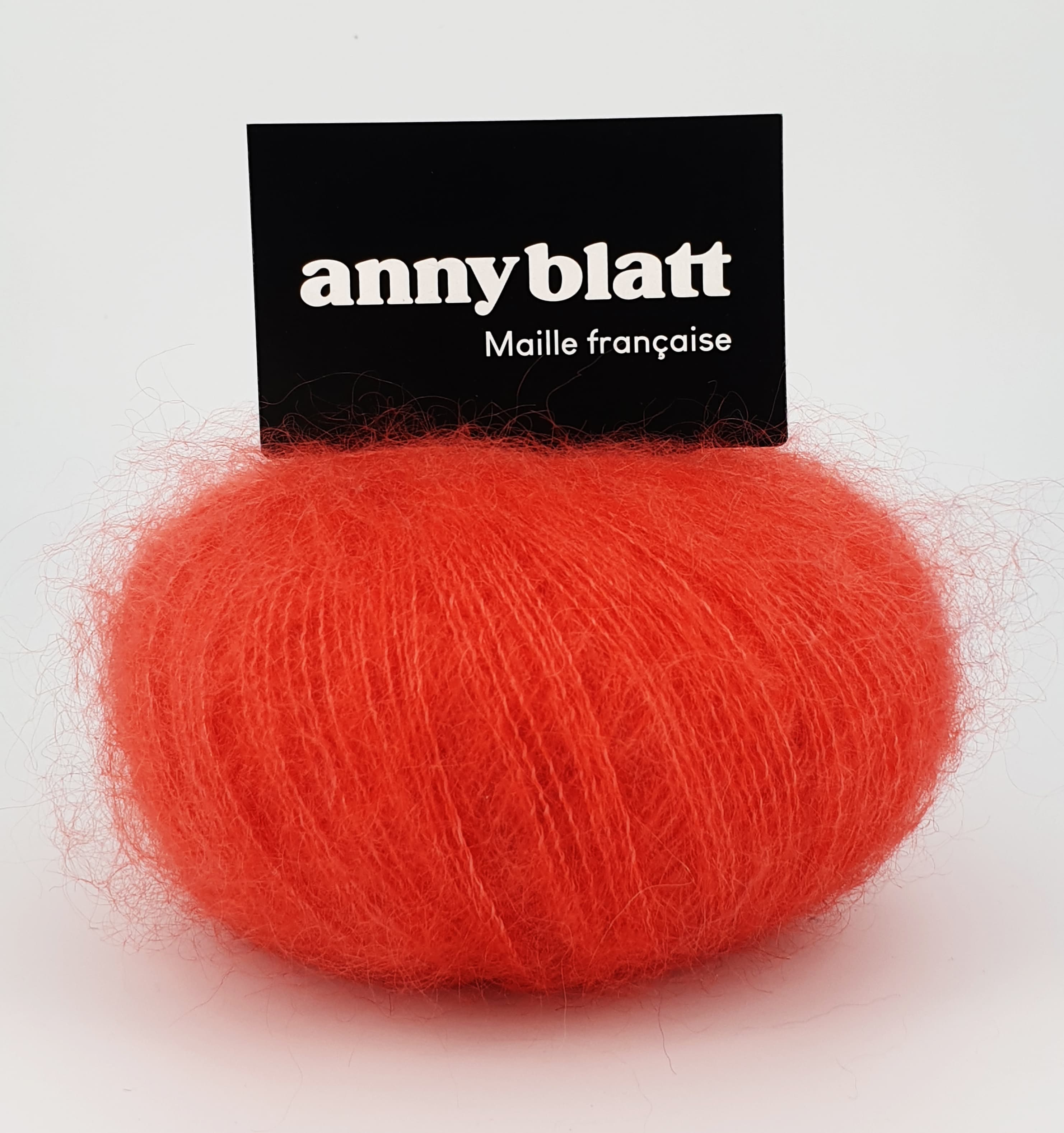 Anny Blatt Pearl kit maglia smanicato mohair seta