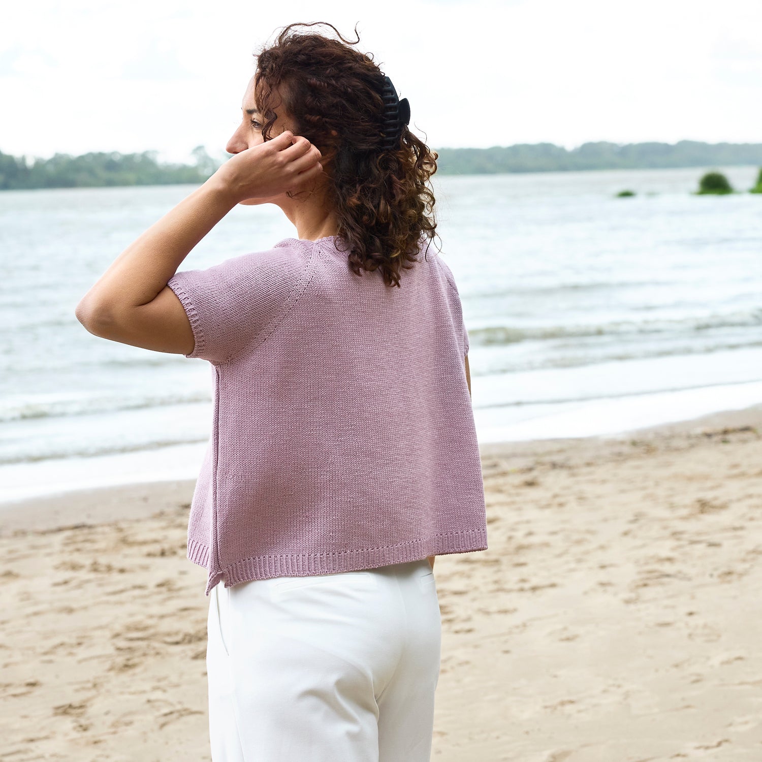 Rosy Green Mengeti schema t-shirt maglia merino PDF