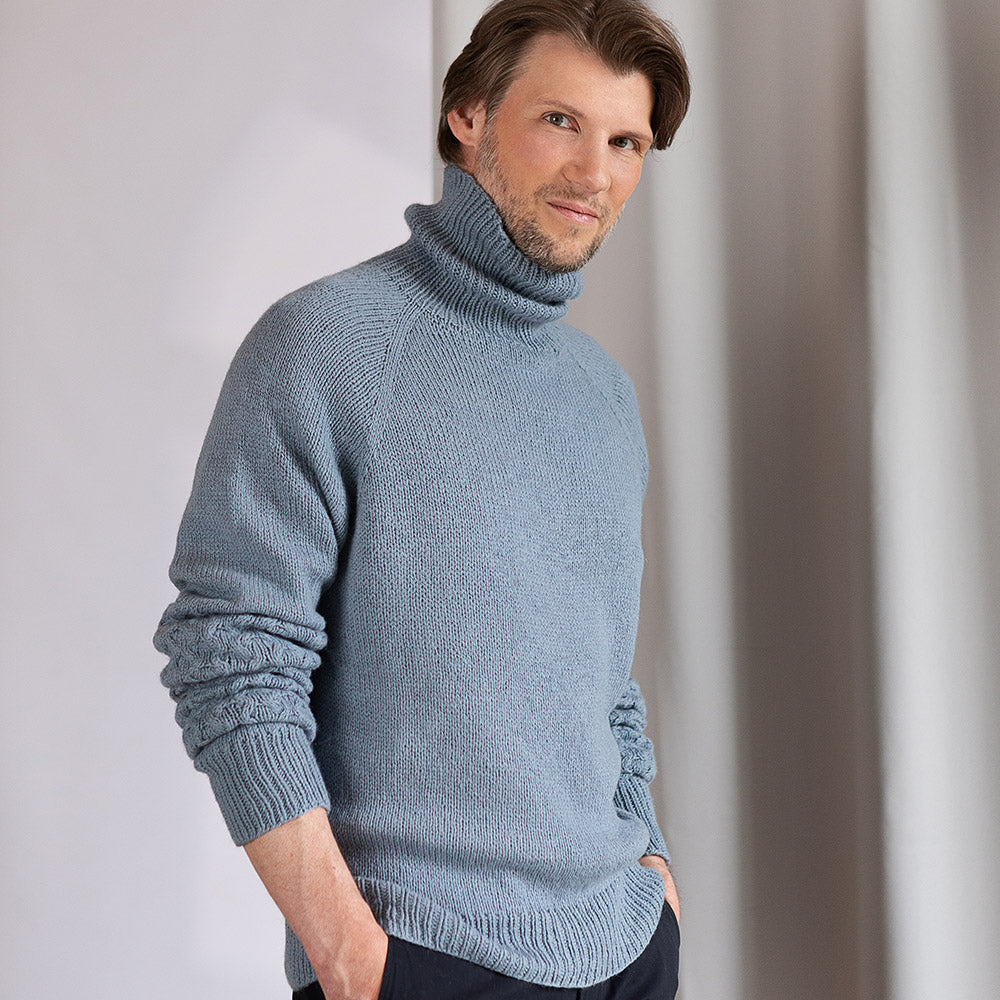 Pascuali Norbu schema lupetto uomo raglan
