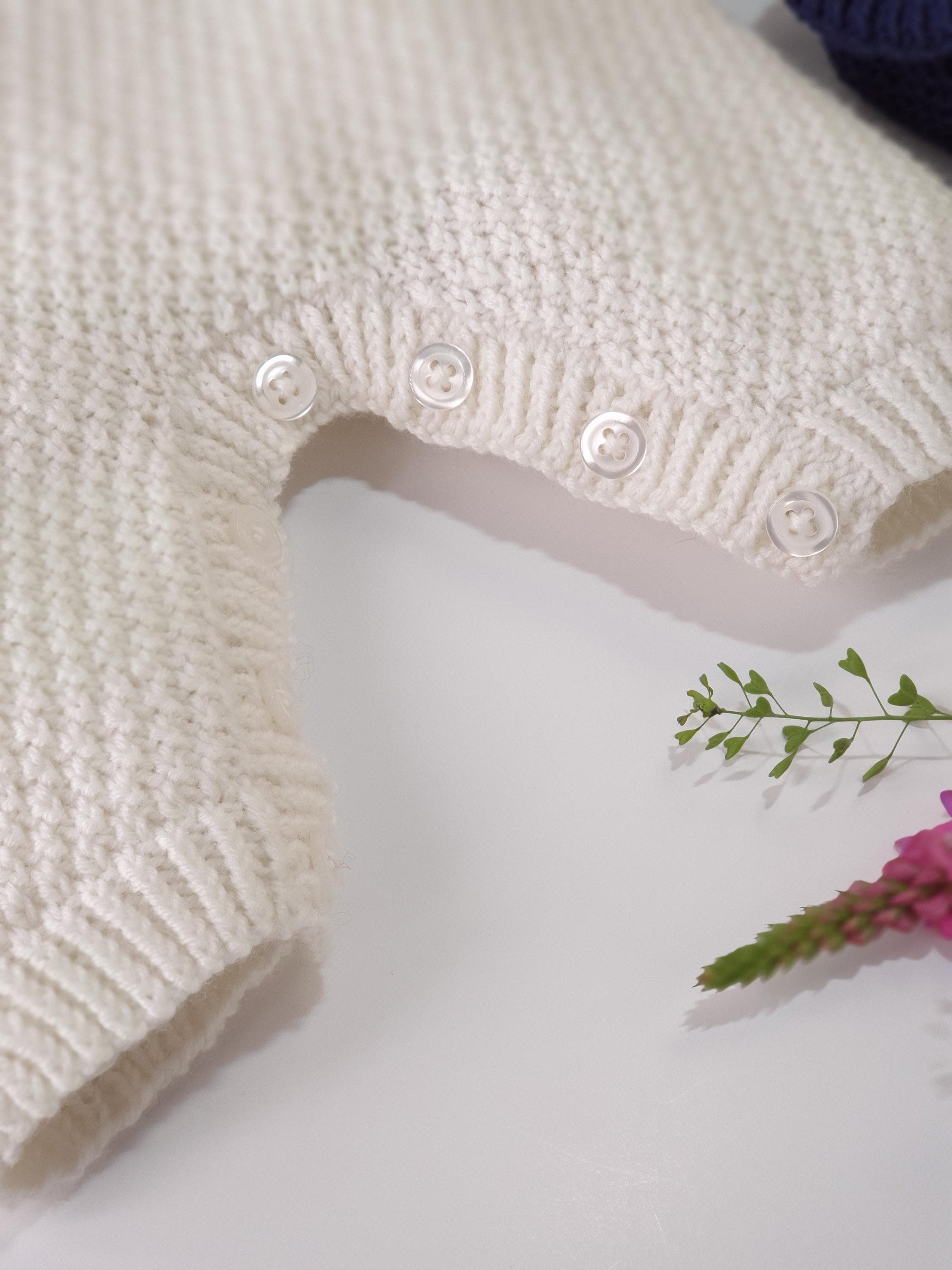 Anny Blatt The Baby Blatt kit tutina neonato bianco