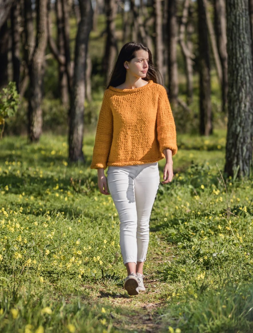 Rosarios4 312 Camisola Silvestre schema maglia donna