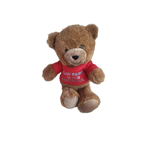 Il Filo di Arianna peluche con scritta Maglia Rossa
