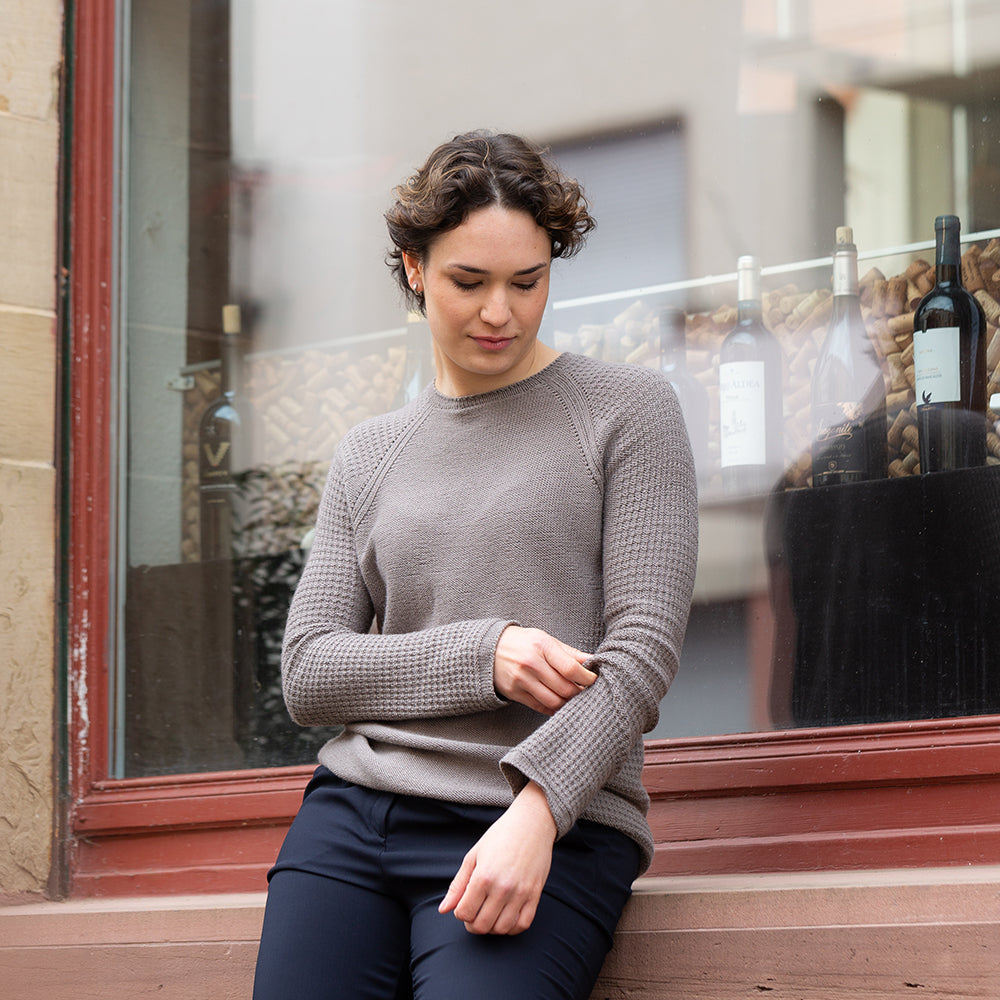 Pascuali Inside Out Sweater schema maglia reversibile