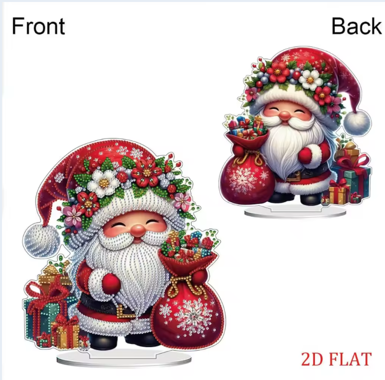 Il Filo di Arianna Diamond Painting plexiglass decorazione Natale