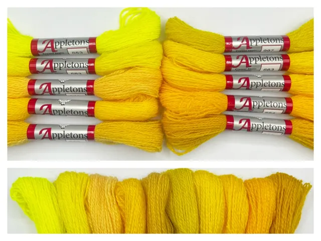 Appleton Crewel assortimento gialli filato