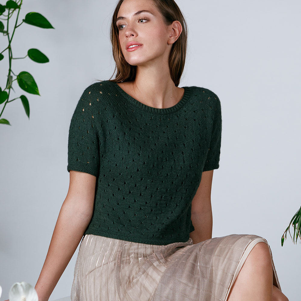 Pascuali Dena Shirt schema maglia top traforato