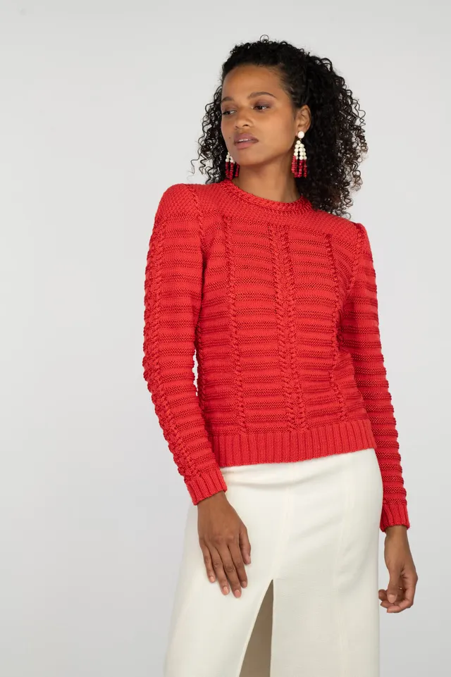 Anny Blatt Polly kit maglia pull donna in merino