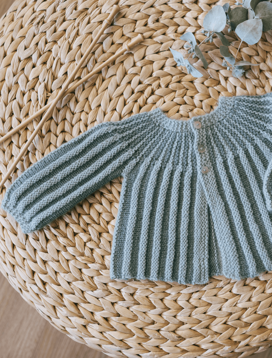 Rosarios4 412 Casaco Ameroso schema cardigan bambino