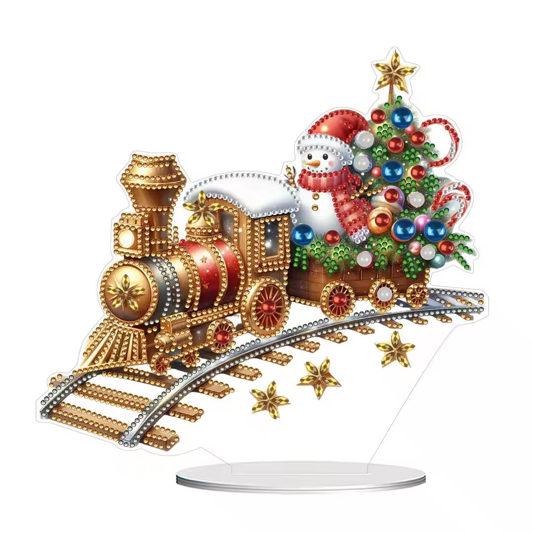 Il Filo di Arianna Diamond Painting plexiglass decorazione Natale