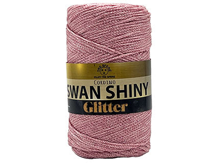 Il Filo di Arianna Swan Shiny Glitter cordino bianco 6401 250g