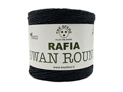 Il Filo di Arianna Swan Round rafia beige 01 150 g opaca