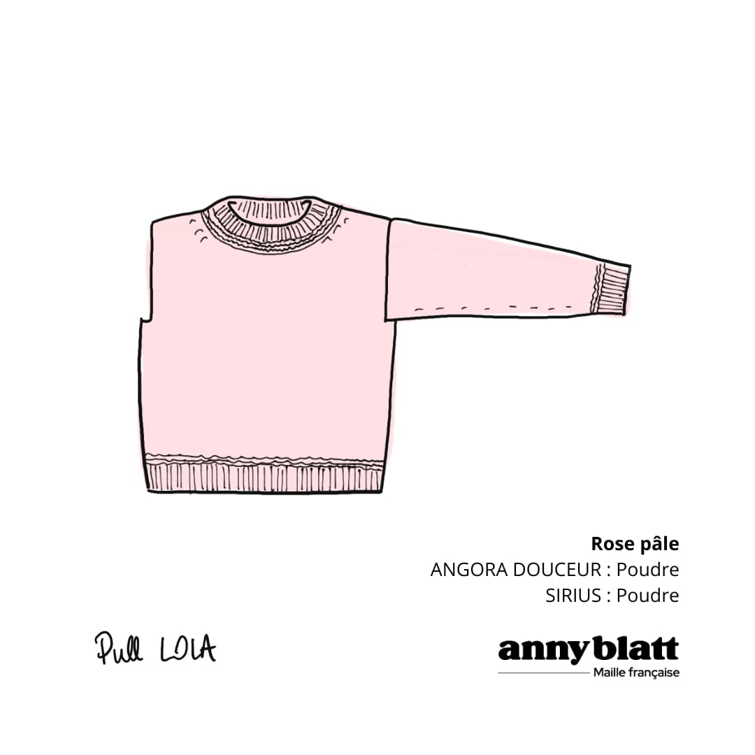 Annyblatt Lola kit maglia mohair dune M