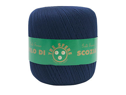 Il Filo di Arianna Filo di Scozia 12 cotone uncinetto bianco 100 g
