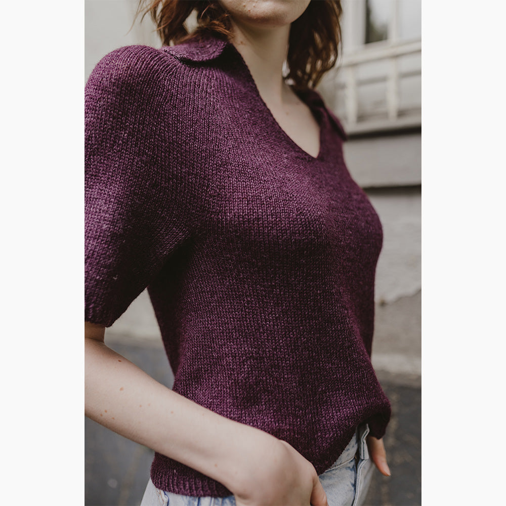 Pascuali Palja schema blouse top down manica corta PDF