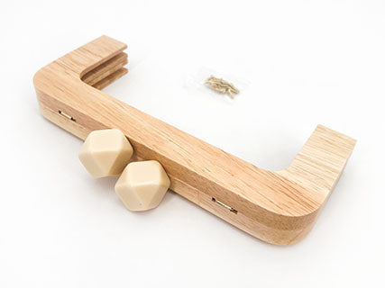 Il Filo di Arianna Prisma clic clac legno resina 20x8 cm