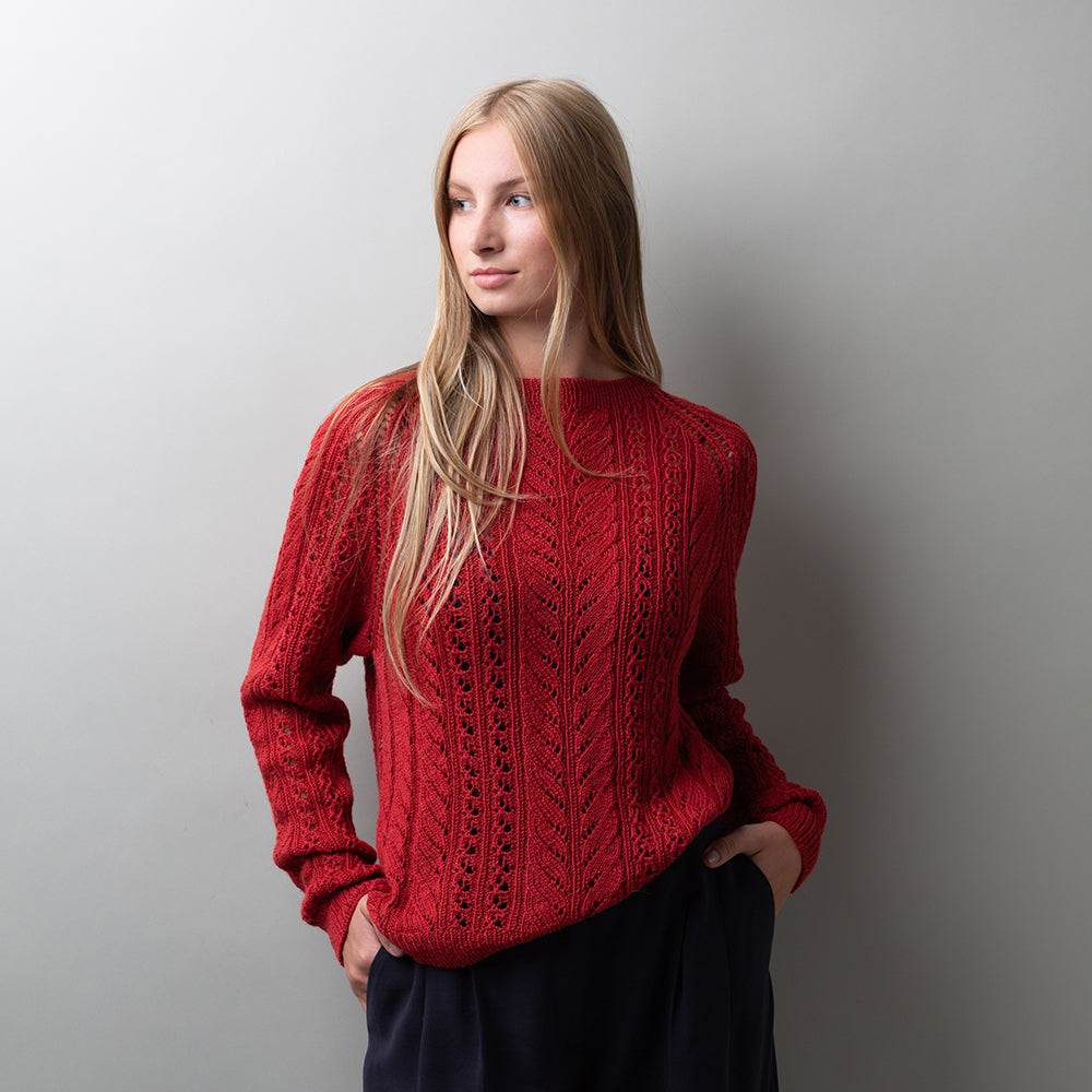 Pascuali Lace Flow Sweater schema maglia traforato