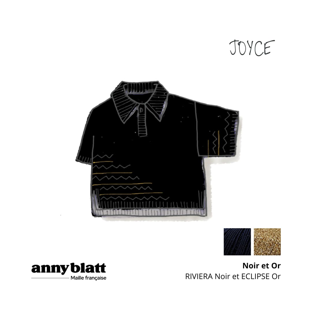 Anny Blatt Joyce polo kit maglia cotone