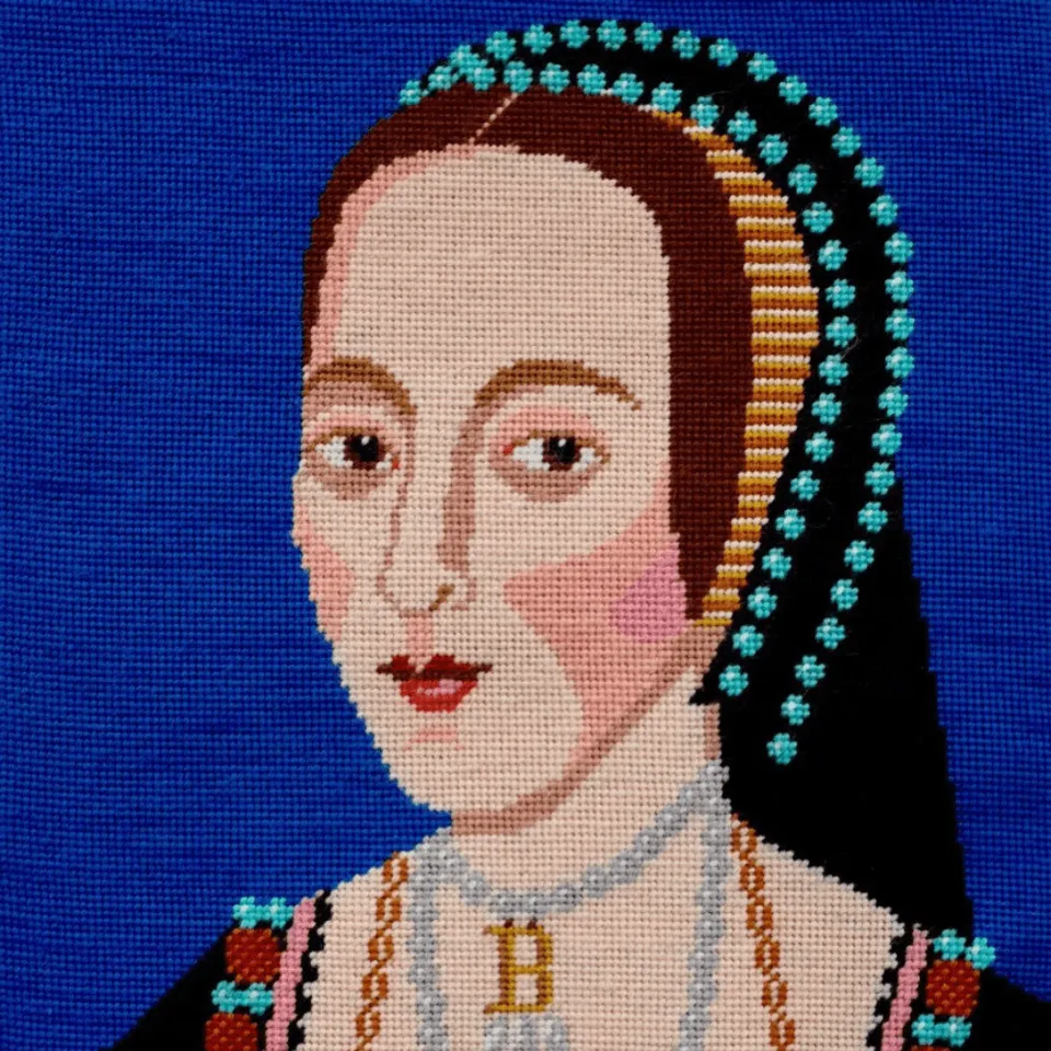Appleton Anne Boleyn kit arazzo mezzo punto ritratto