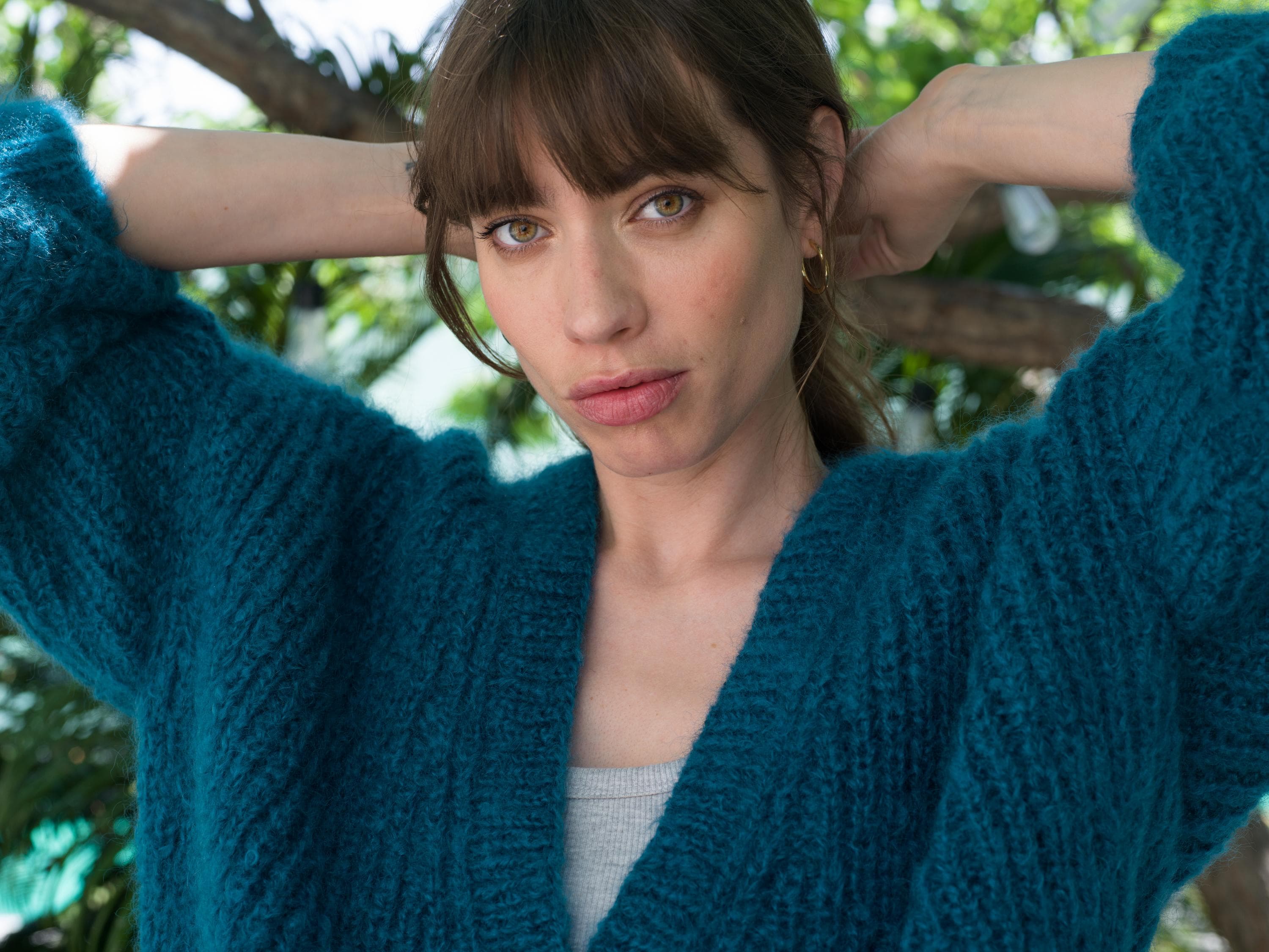 Annyblatt Vénus Madison gilet kit maglia S Pacifico mohair