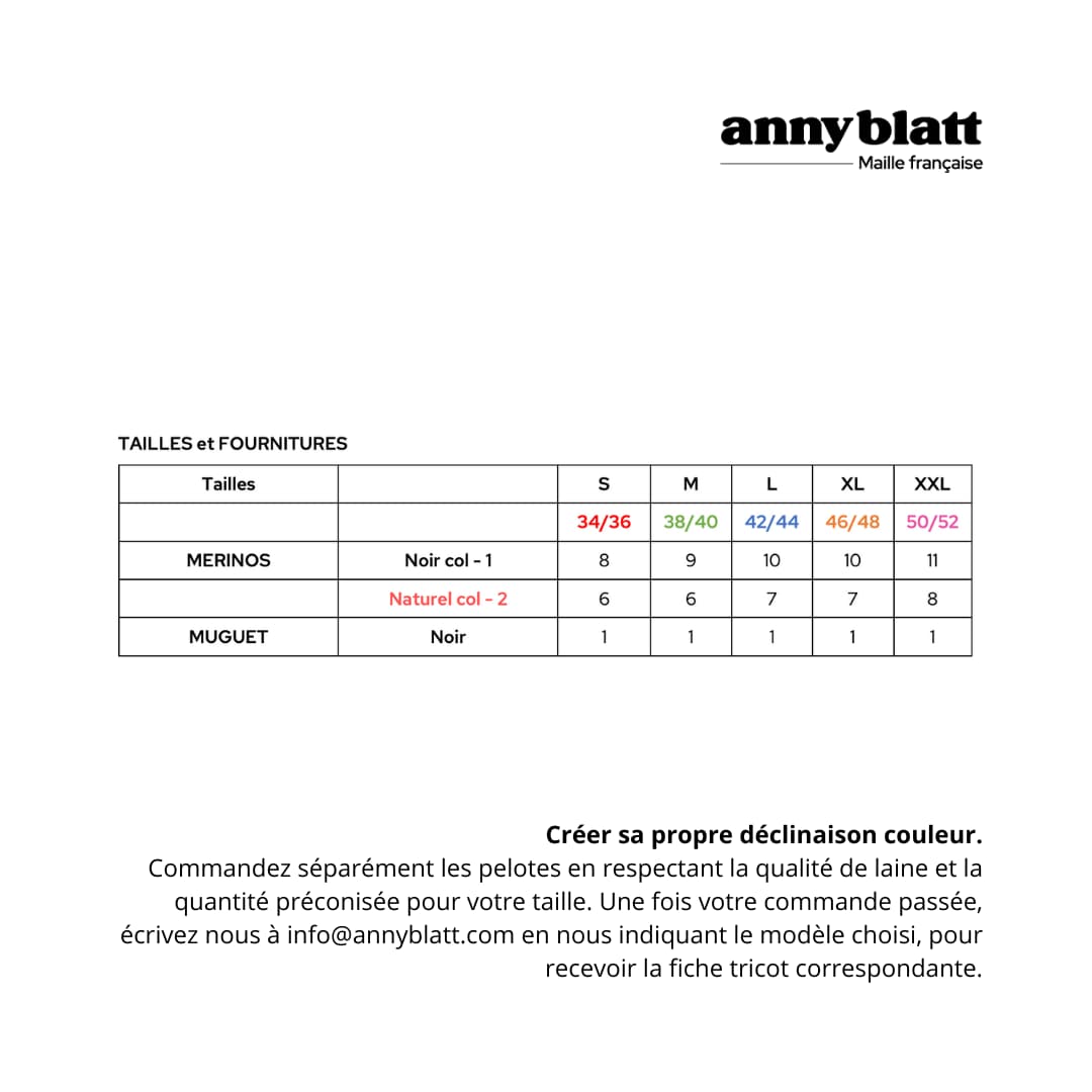 Annyblatt Magda giacca donna kit maglia taglia S naturale