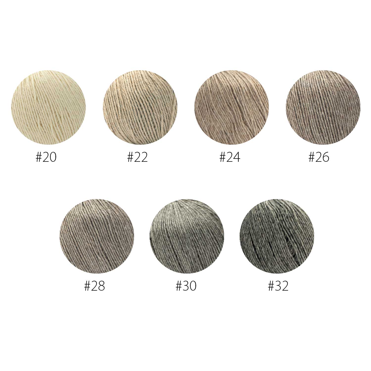 Pascuali Puno filato cotone alpaca Birch tree 20 naturale