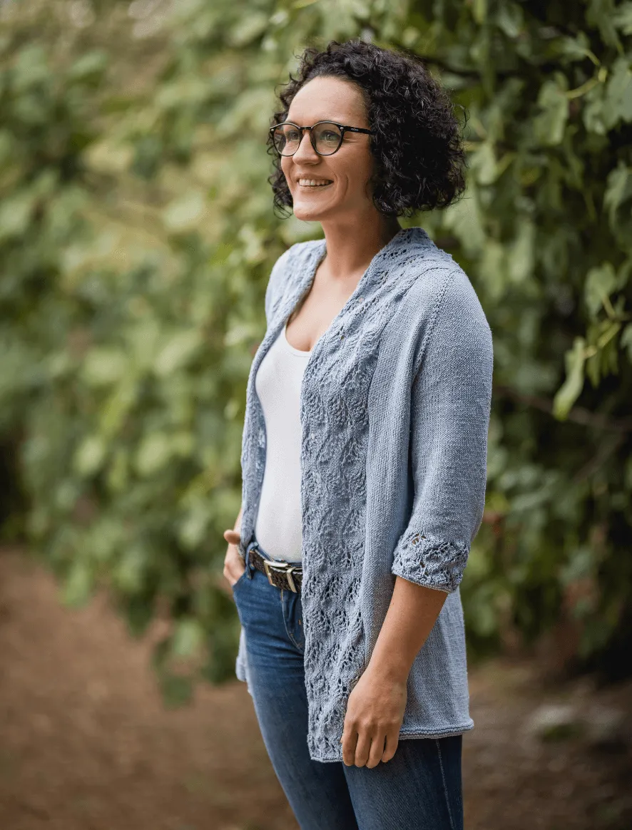 Rosarios4 248 Casaco Madragoa modello cardigan donna