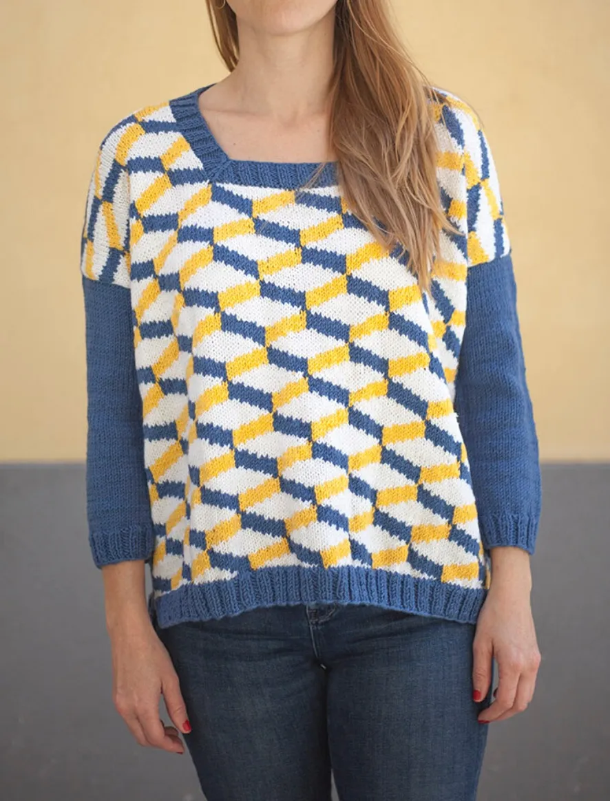 Rosarios4 169 Camisola Merino schema maglione