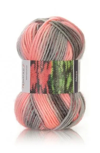 Rosarios4 Neon Print filato autunno inverno