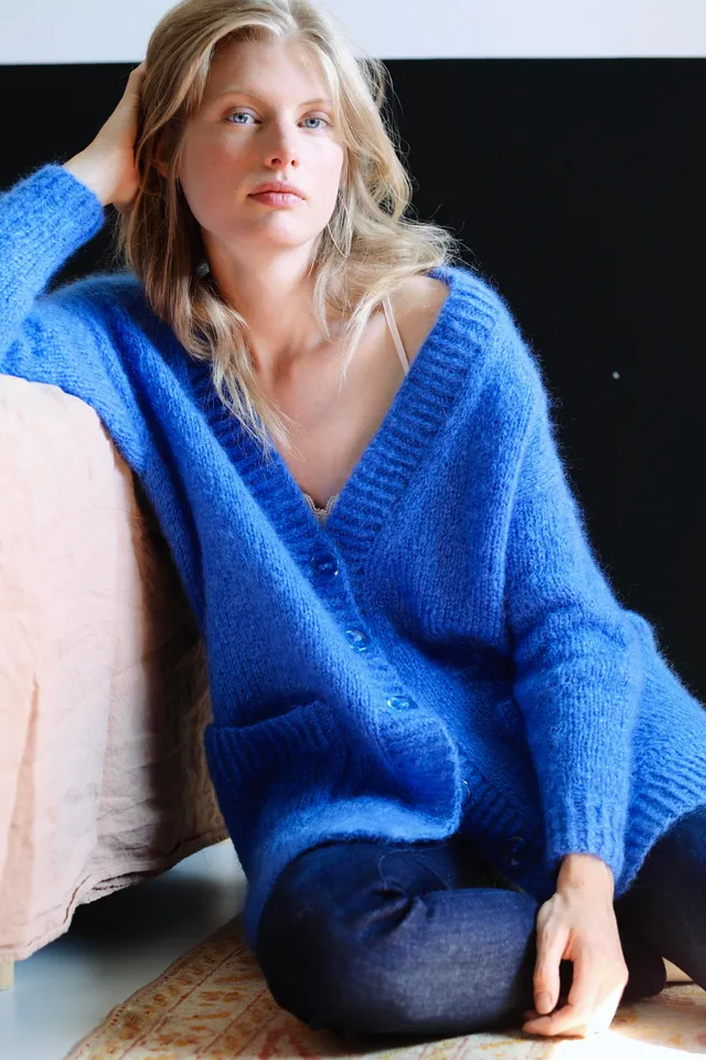 Anny Blatt Venus Coralie kit giacca mohair madone taglia M