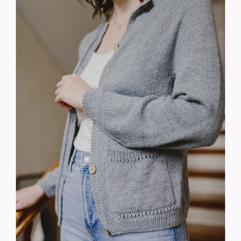 Pascuali Kayra cardigan schema maglia download taglie XS-5XL