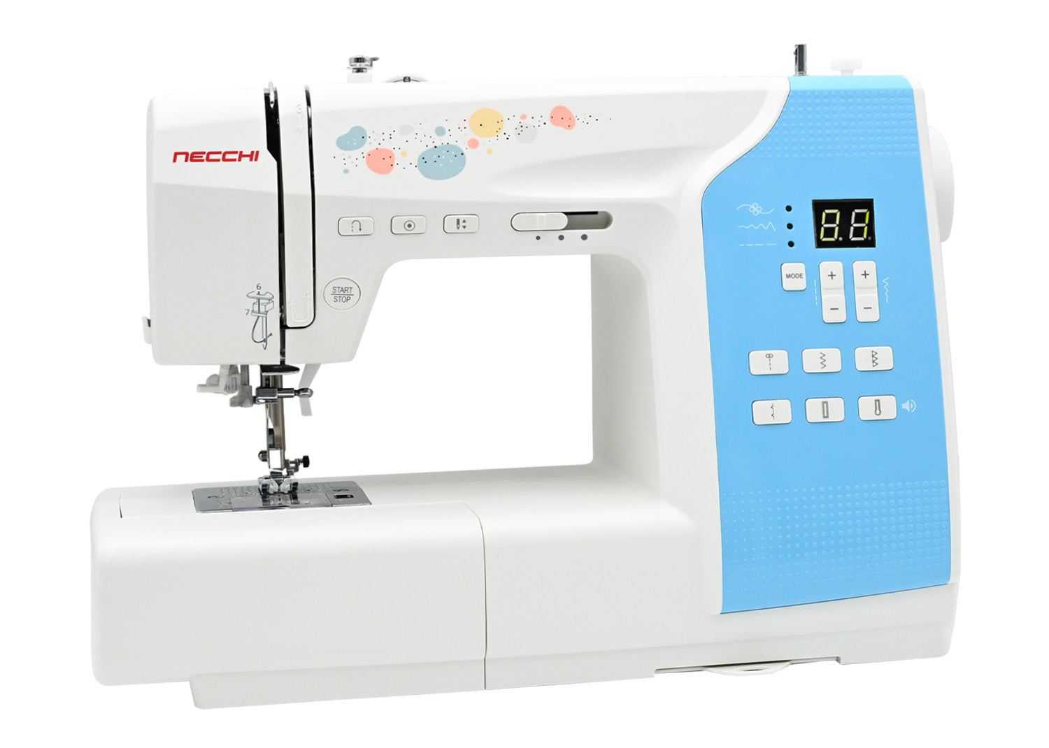 Necchi Sweet H10L macchina da cucire elettronica 80 punti