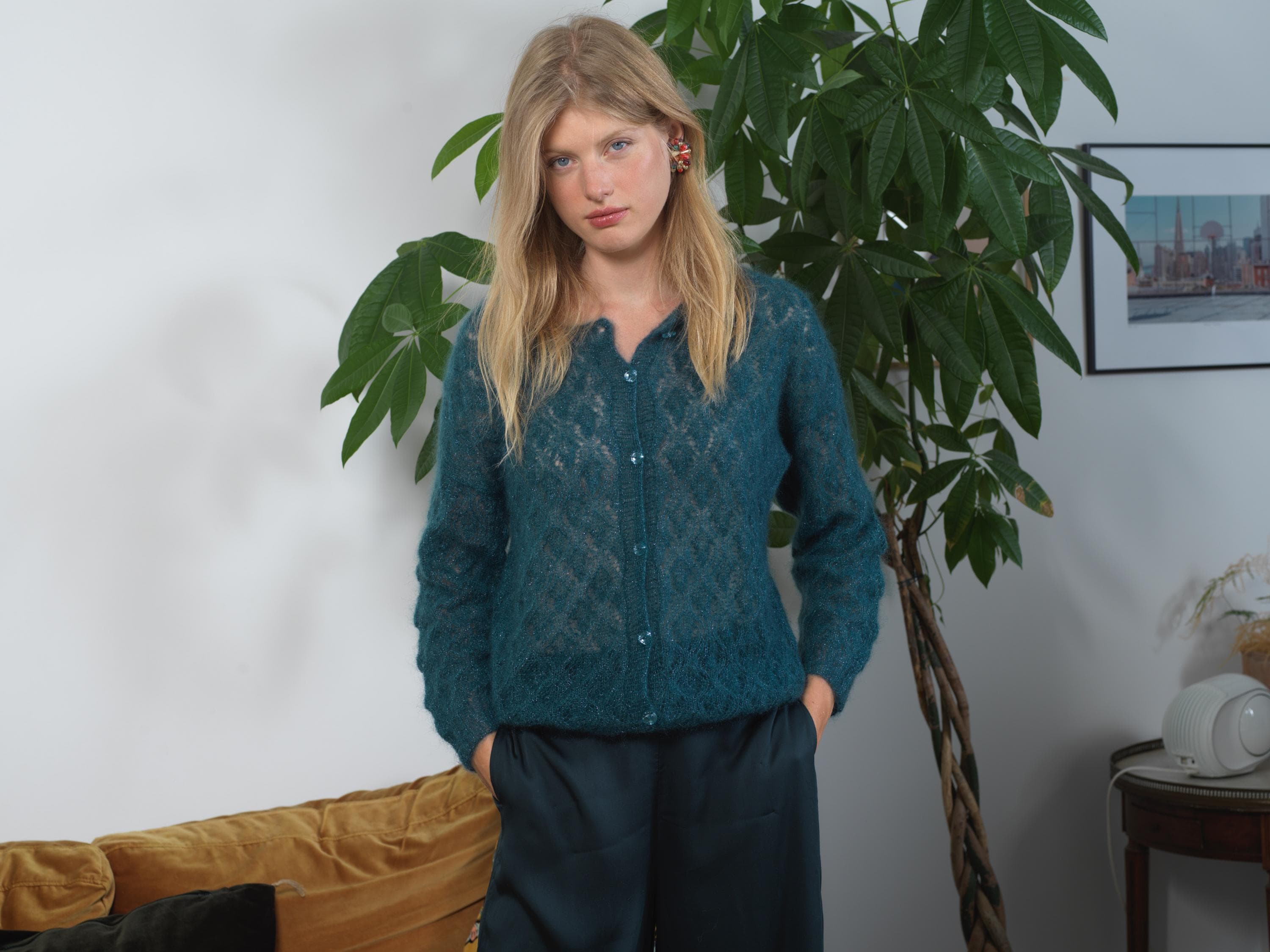 Annyblatt Justine cardigan kit maglia dubai taglia M
