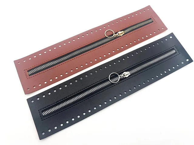 Il Filo di Arianna chiusura zip ecopelle 27cm per borse