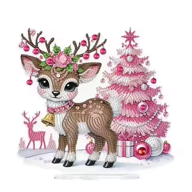 Il Filo di Arianna Diamond Painting plexiglass decorazione Natale