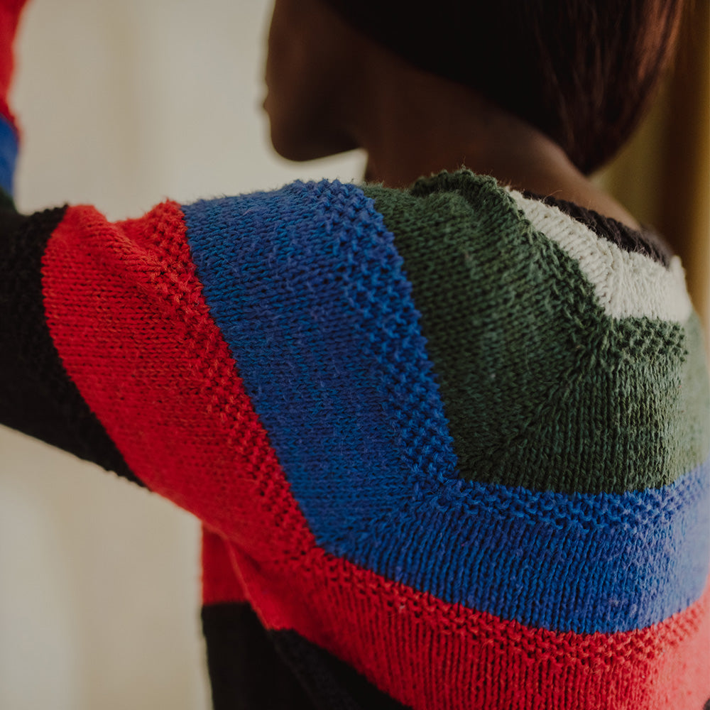 Pascuali Obuna Pullover schema colorblock