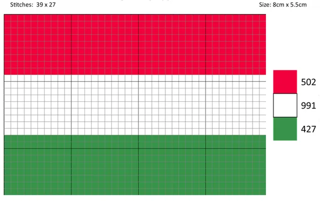 Appleton Hungary Flag kit arazzo bandiera