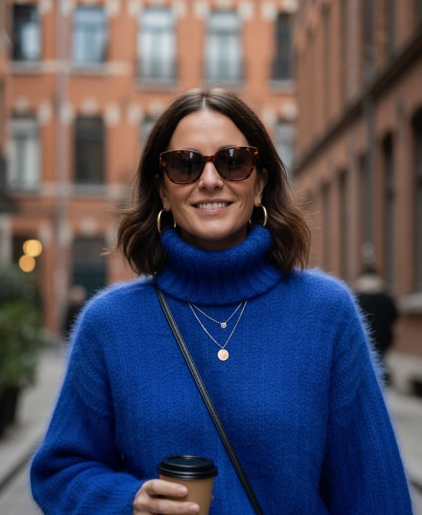 Annyblatt Romane pullover kit maglia angora maniche