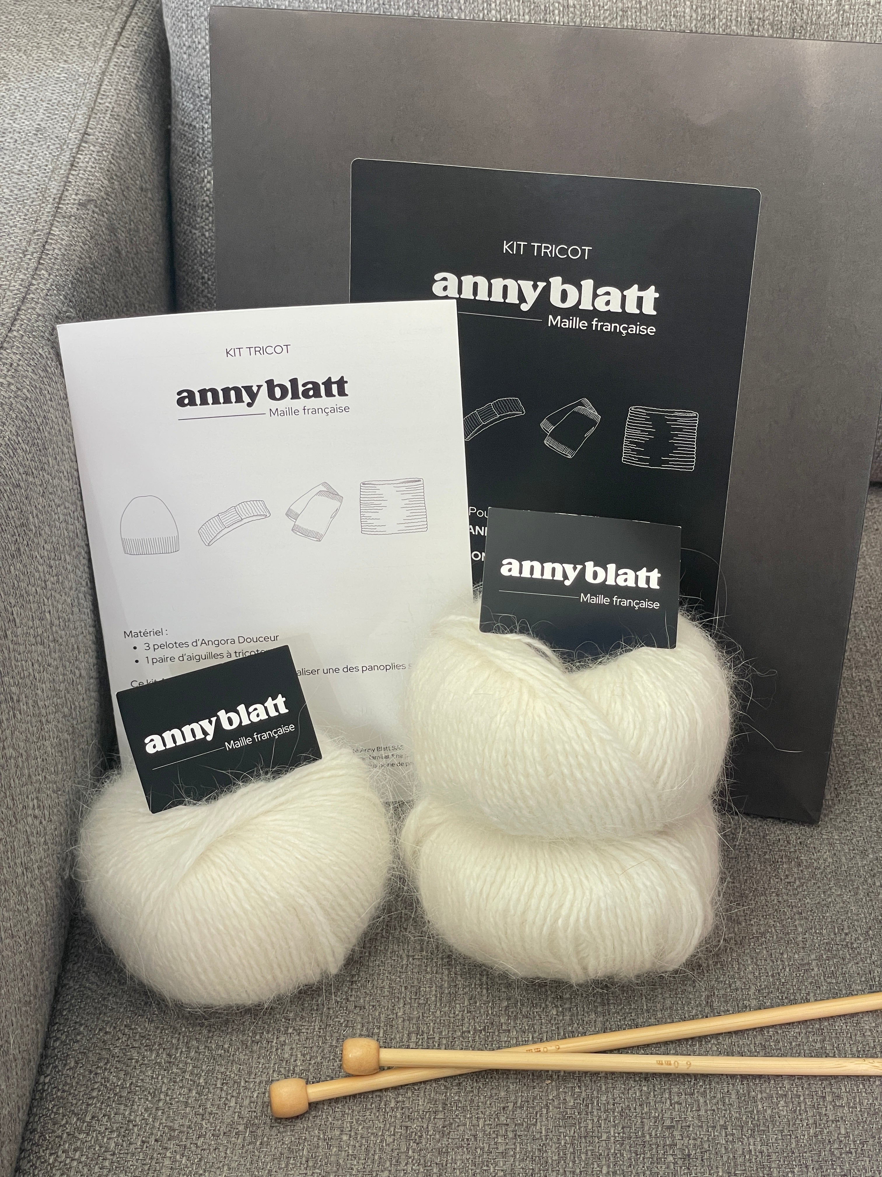 Annyblatt Angora kit maglia accessori madone