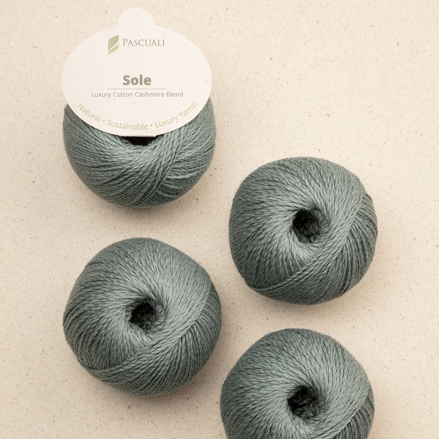 Pascuali Sole filato cotone Pima e cashmere per estate