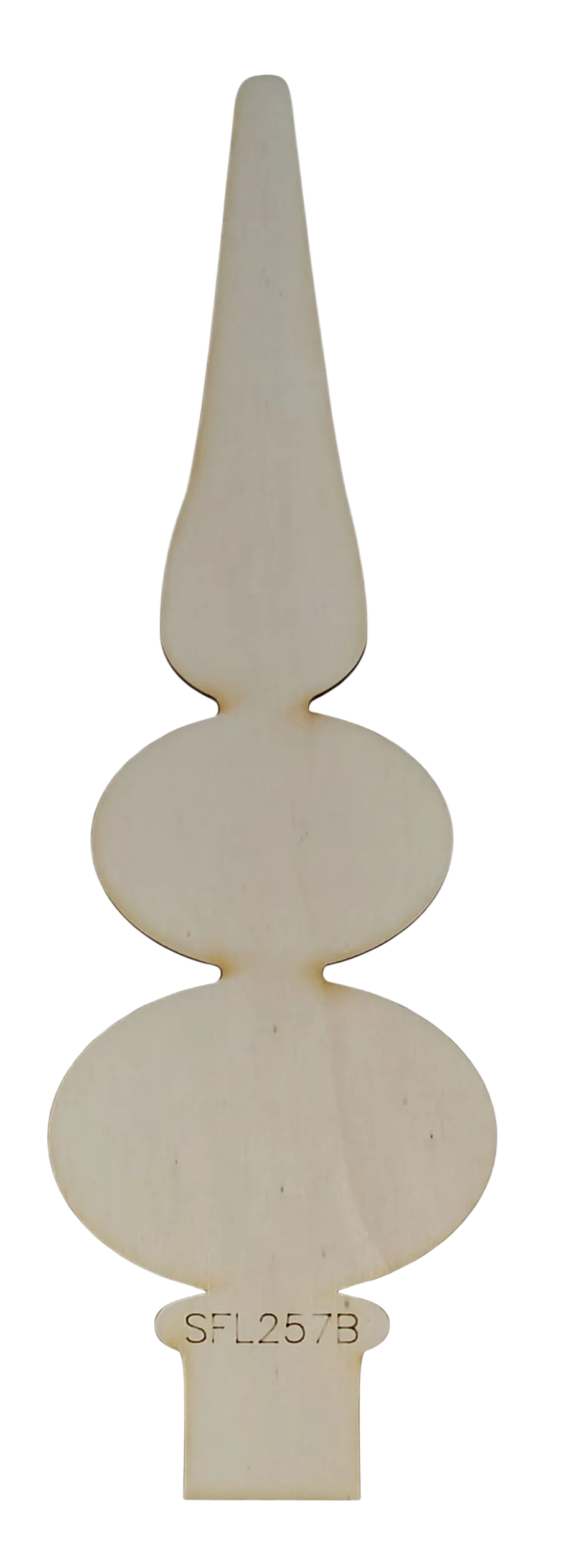 Il Filo di Arianna SFL257B puntale legno H 30 cm